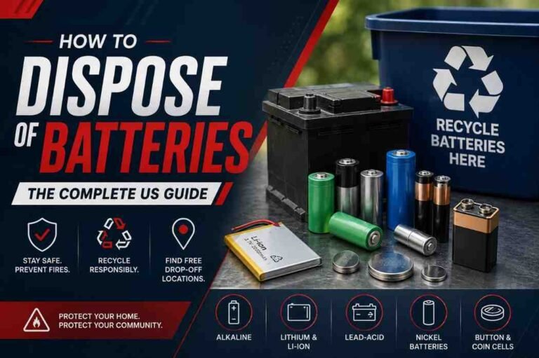 How to Dispose of Batteries