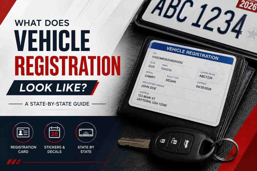 What Does Vehicle Registration Look Like?