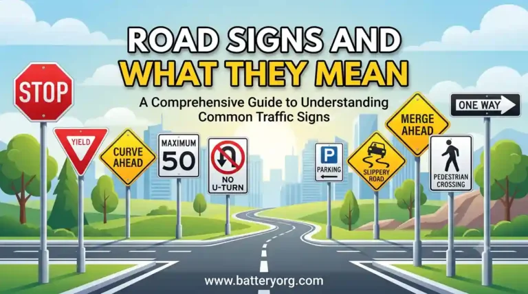 road signs and what they mean?
