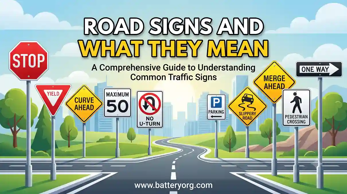 road signs and what they mean?