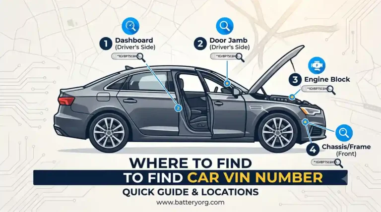 where to find car vin number?